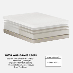 GOLS Organic Latex Mattress with Joma Wool Cover